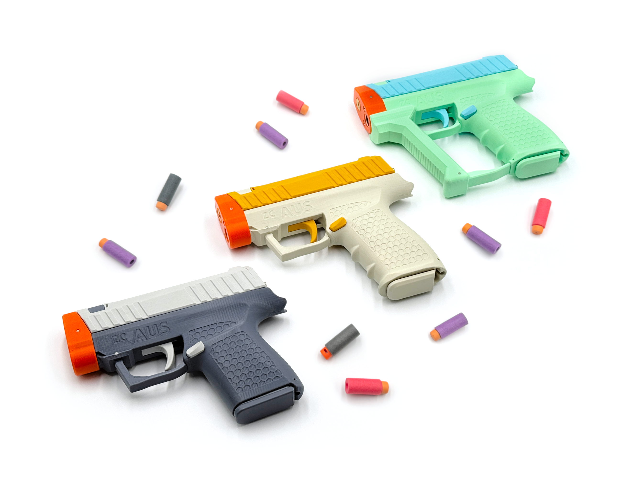Zc Aus Completed Dart Blaster – BM Print Shop - Custom Nerf Shop