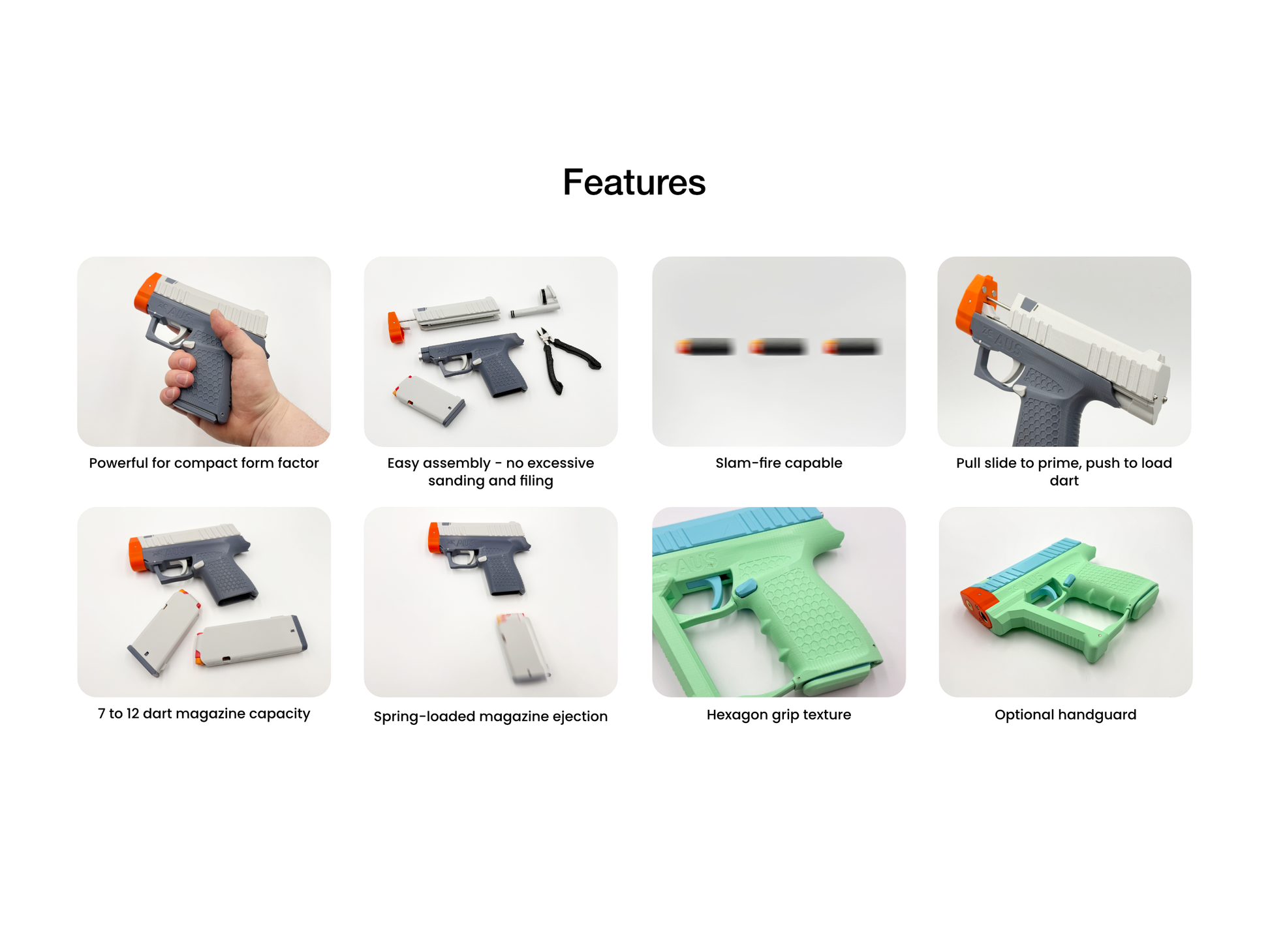 Zc Aus Dart Blaster Hardware Kit - Duel Bundle – BM Print Shop Zc Aus Dart Blaster Hardware Kit - Duel Bundle – BM Print Shop