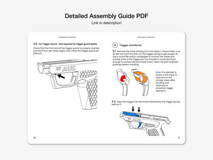Zc Aus Dart Blaster Hardware Kit