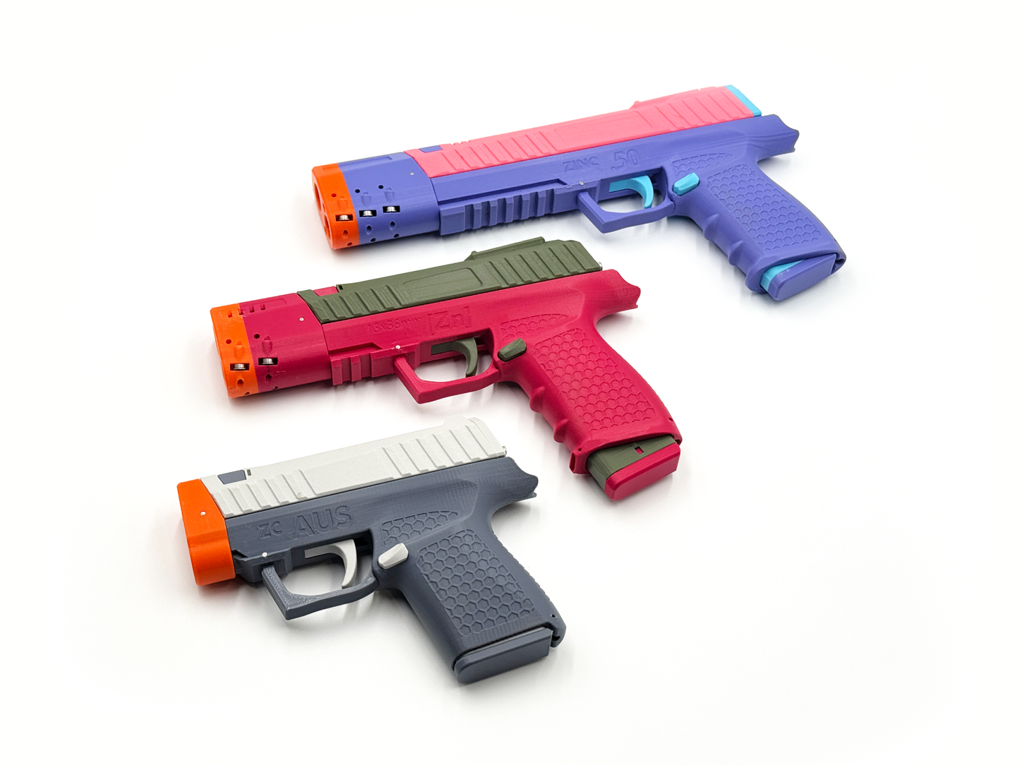 3 Blaster Hardware Kit Bundle - Zc Aus, Znc Aus, Zinc .50