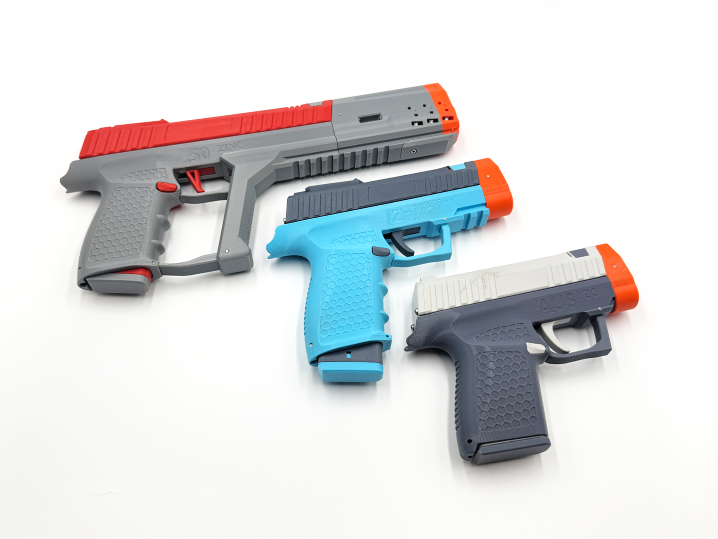 3 Blaster Hardware Kit Bundle - Zc Aus, Znc Aus, Zinc .50