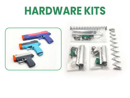 3 Blaster Hardware Kit Bundle - Zc Aus, Znc Aus, Zinc .50