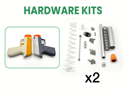 Zc Aus 3D Printed Dart Blaster Hardware Kit - Duel Bundle