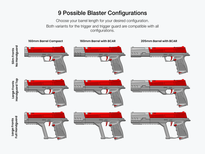 Zinc .50 Dart Blaster Hardware Kit