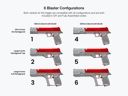 Zinc .50 Dart Blaster Do-It-Yourself Kit
