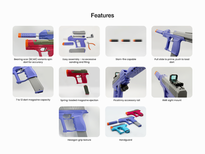 Znc Aus Dart Blaster Hardware Kit